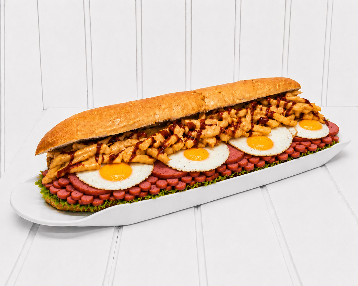 Vienna, Polony & Egg Gatsby