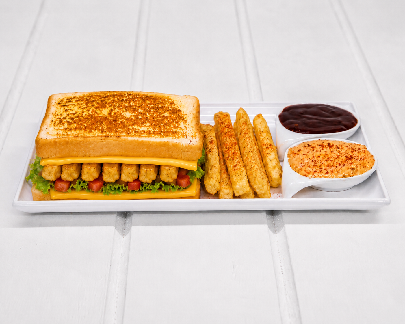 Double Cheese Sandwich