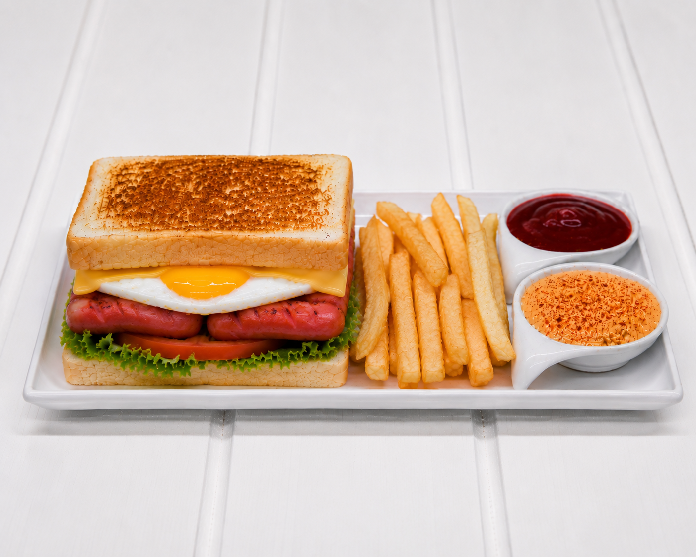 Vienna, Egg & Cheese Sandwich