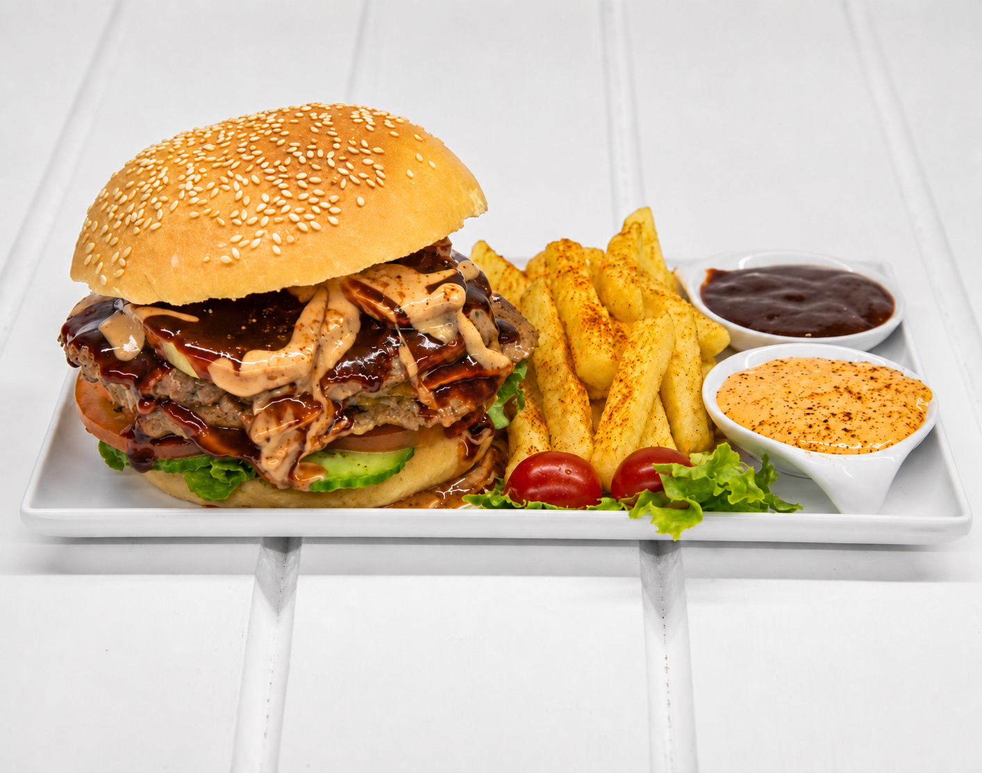 Beefeater Burger (Double Pattie)