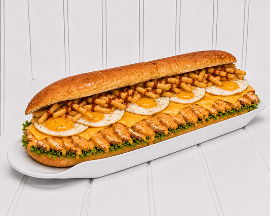 Chicken, Egg & Cheese Gatsby