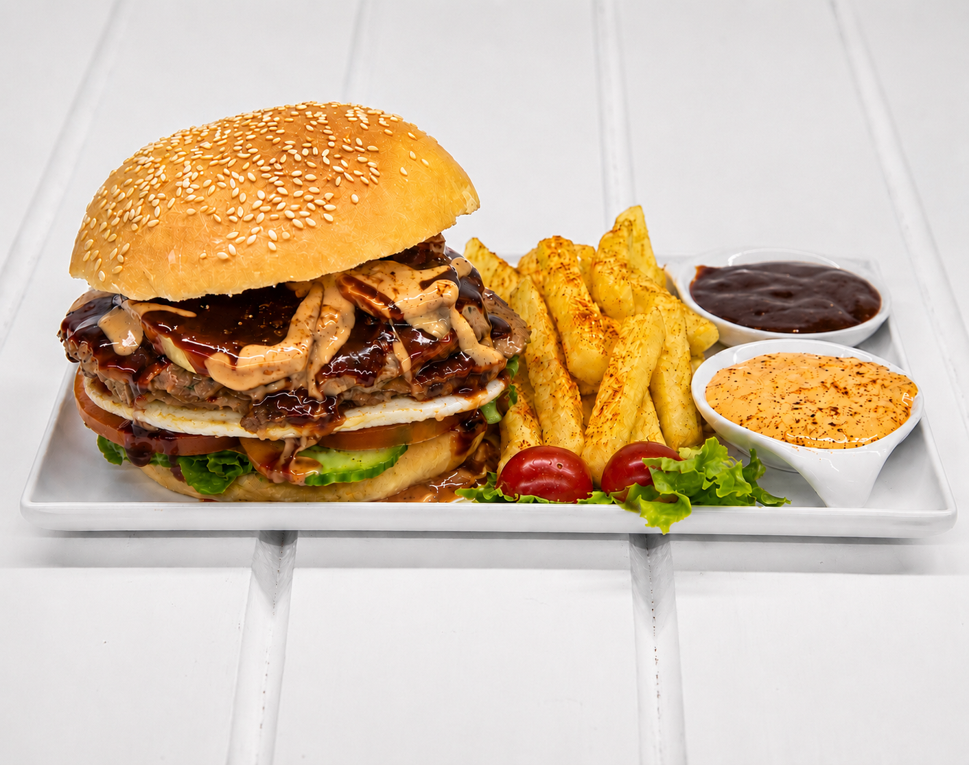 Beefeater & Egg Burger