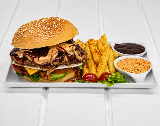 Beefeater, Egg & Cheese Burger
