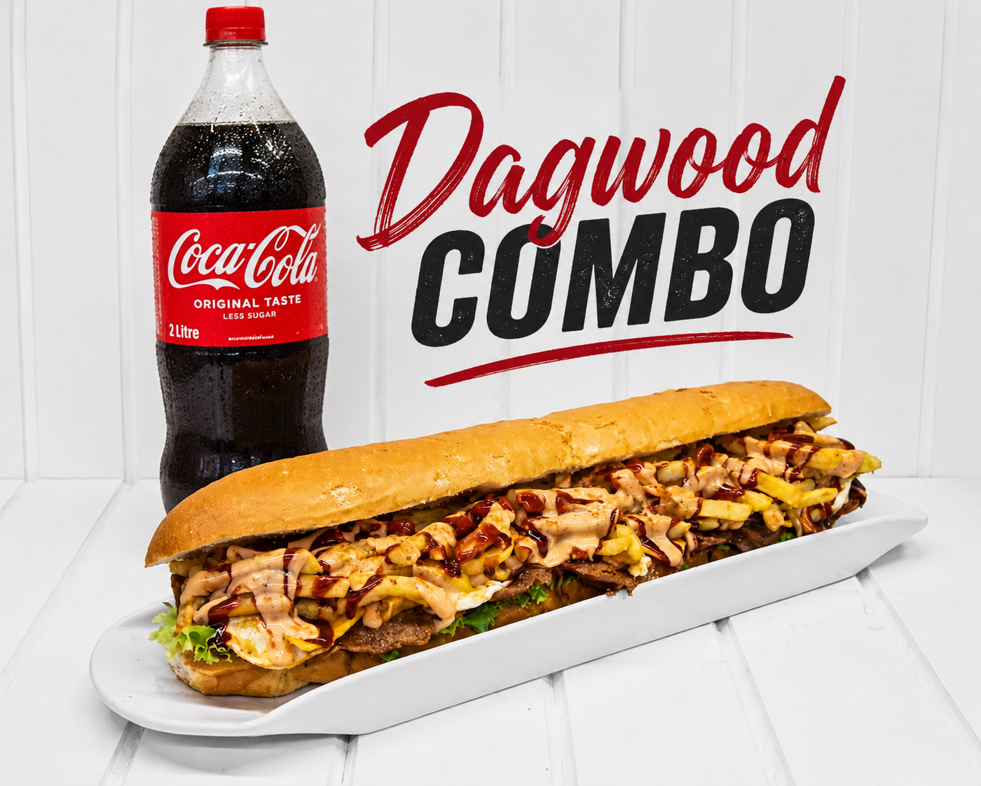 Dagwood Gatsby & 2LT Coke Combo